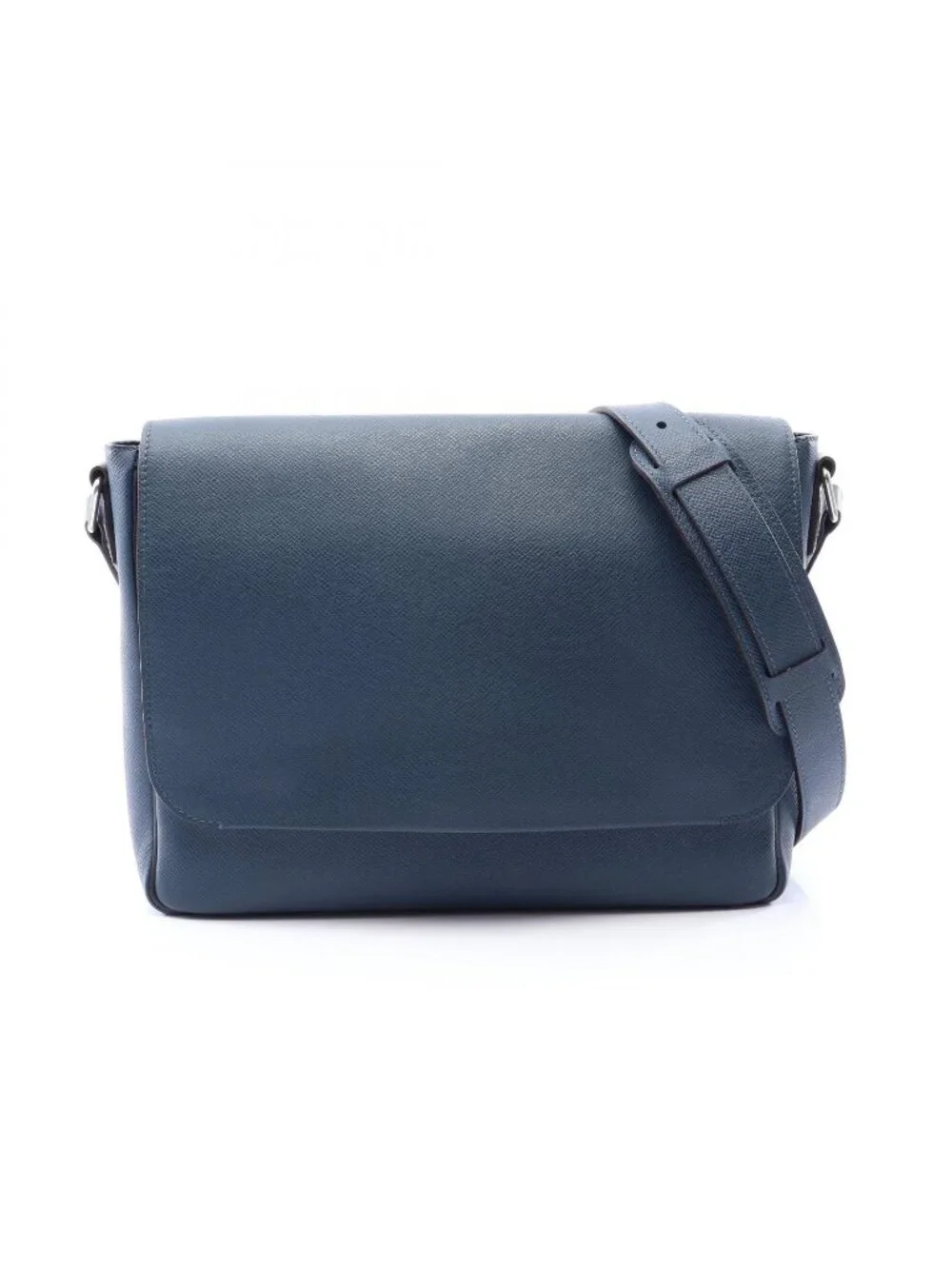 Louis Vuitton Shoulder Bag Roman MM Blue Marine Leather